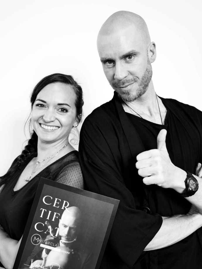 Noemie avec Nathan Lambert tricopigmentation